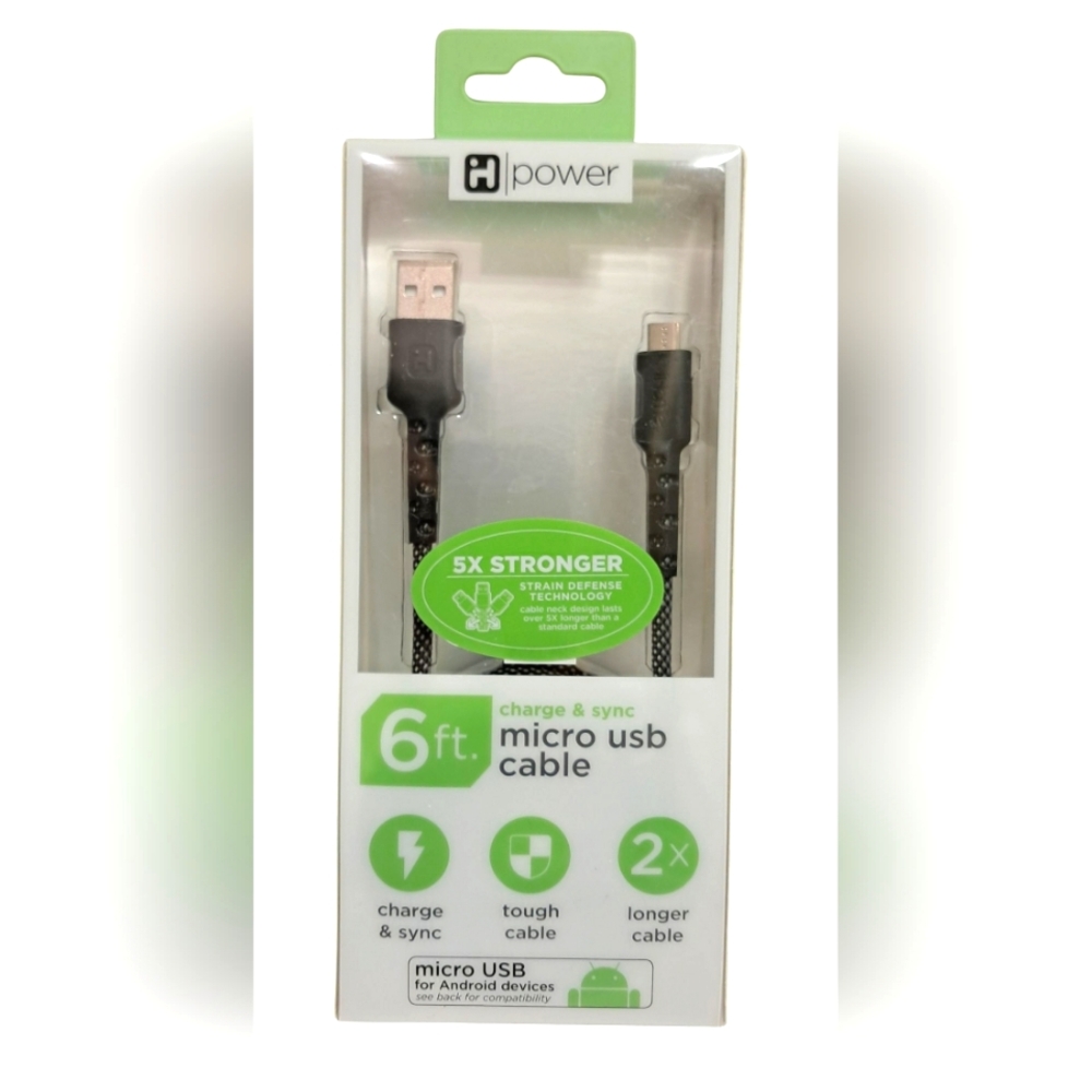 iHOME CHARGE & SYNC MICRO USB CABLE